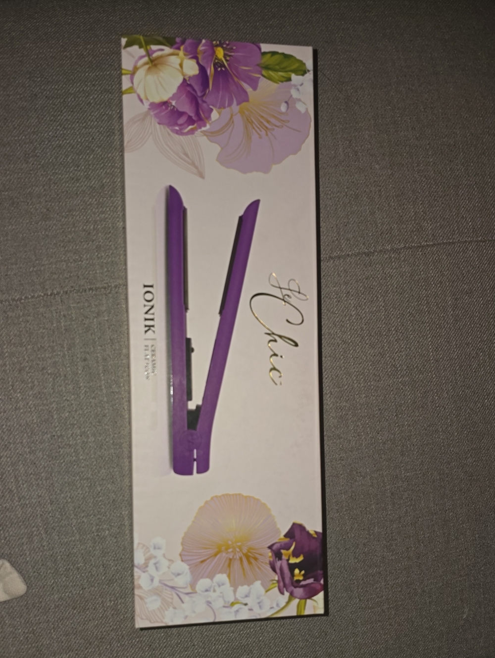 Le Chic Purple Hair Straightener - Chic Ceramic Flat Iron